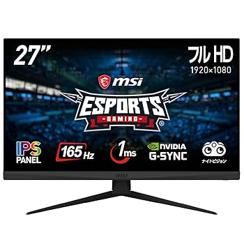 MSI Optix G27C7 27インチ ゲーミングモニター MSI ゲーミングモニター Optix G27C7